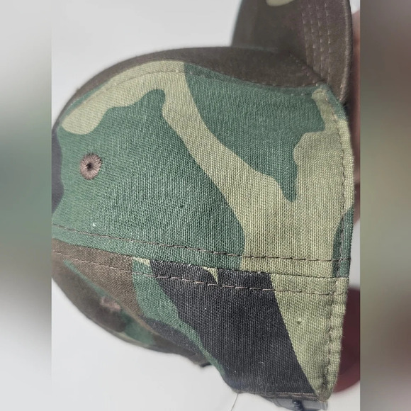 KnuckleHeads Little Threads One Day Camo Toddler Trucker Hat Size Small - Picture 9 of 15